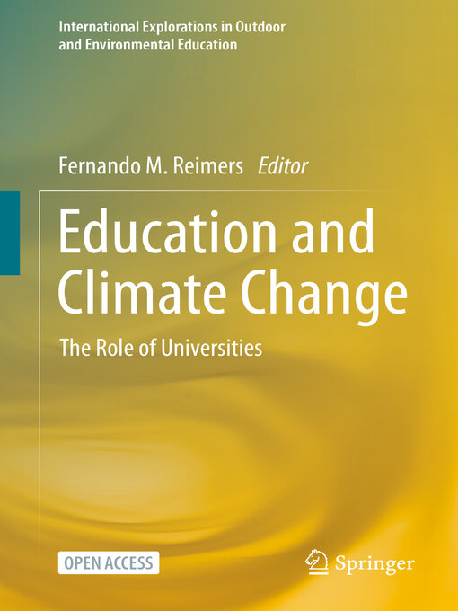 Title details for Education and Climate Change by Fernando M. Reimers - Wait list